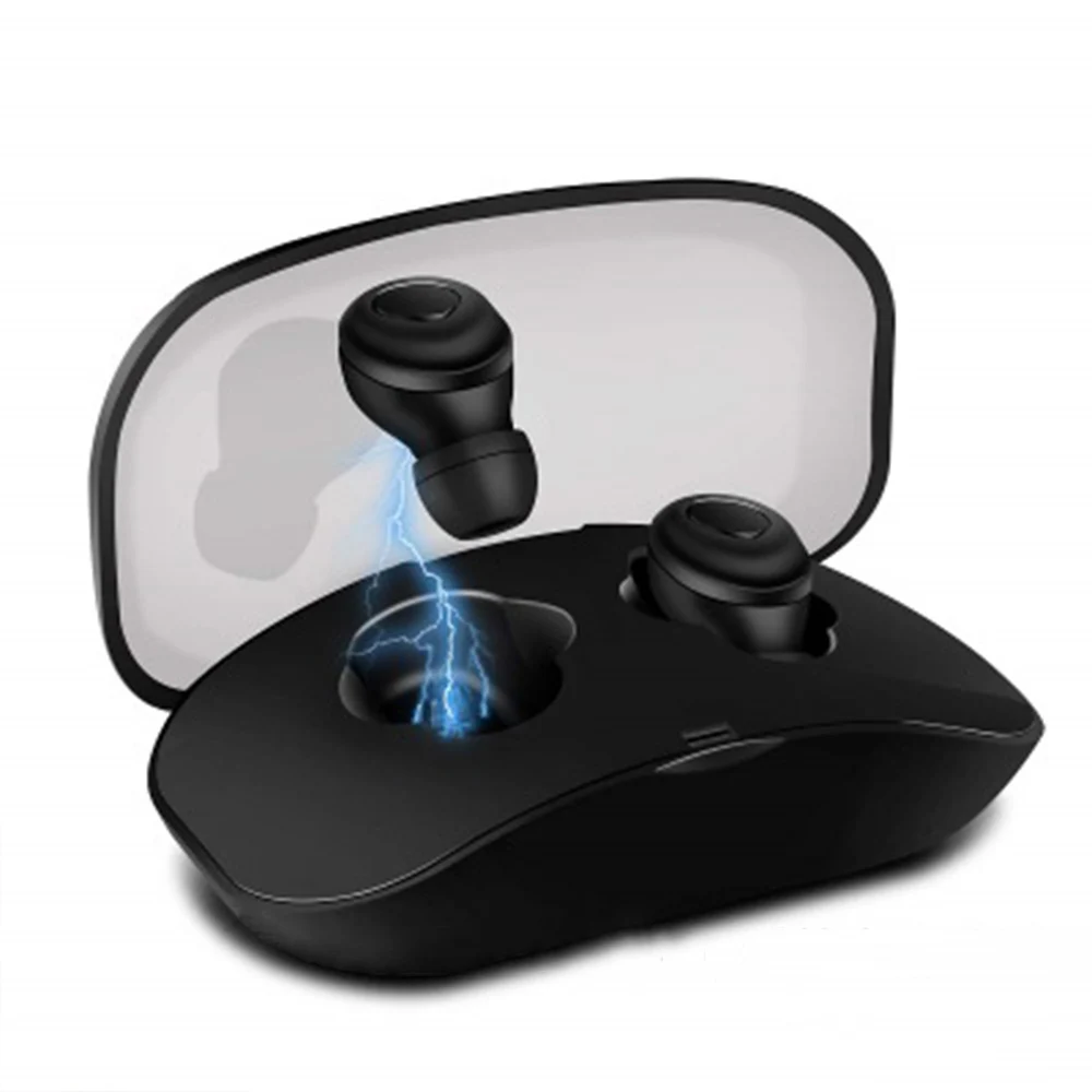 Цена X18s TWS Беспроводная bluetooth гарнитура, наушники, Bluetooth стерео гарнитура, водонепроницаемые, устойчивое, bluetooth, беспроводные наушники с микрофоно...