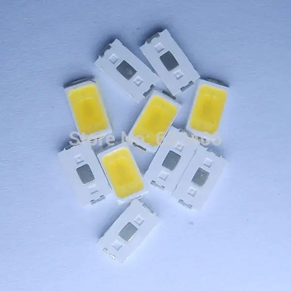 Новый. 100 шт. SMD5730 0 5 Вт 50 ~ 55 лм чистый белый 6000 7000 к для светодиодного экрана и