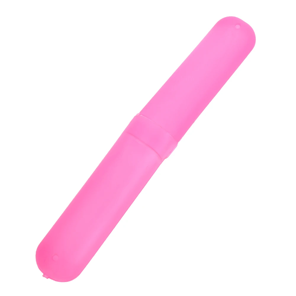 1Pcs Fashion Portable Travel Toothbrush Box Case Plastic Container for Toothbrush Holder Tube Plastic Cover Toothbrush 4