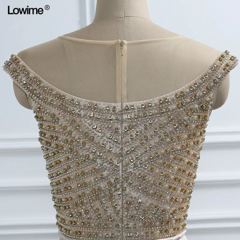 Arabic Long Crystal Formal Evening Prom Party Dress Mother Of The Bride Turkish Kaftan Dubai Evening Gowns Dresses Abendkleider (5)