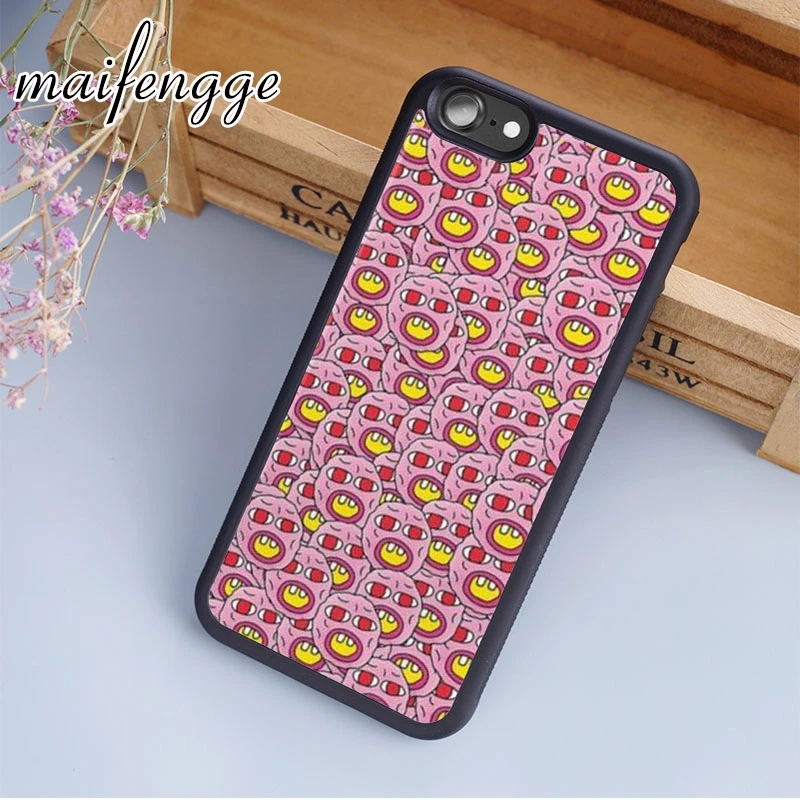 

maifengge Golf wang cherry bomb Case For iPhone 5 6 6s 7 8 plus X XR XS max 11 Pro Samsung Galaxy S7edge S8 S9 S10