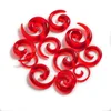 12Pcs Acrylic Spiral Ear Plug Stretching Tapers Body Jewelry Wholesale Acrylic Ear Tapers Fake Ear Expander Tunnel Set Kit ► Photo 2/6