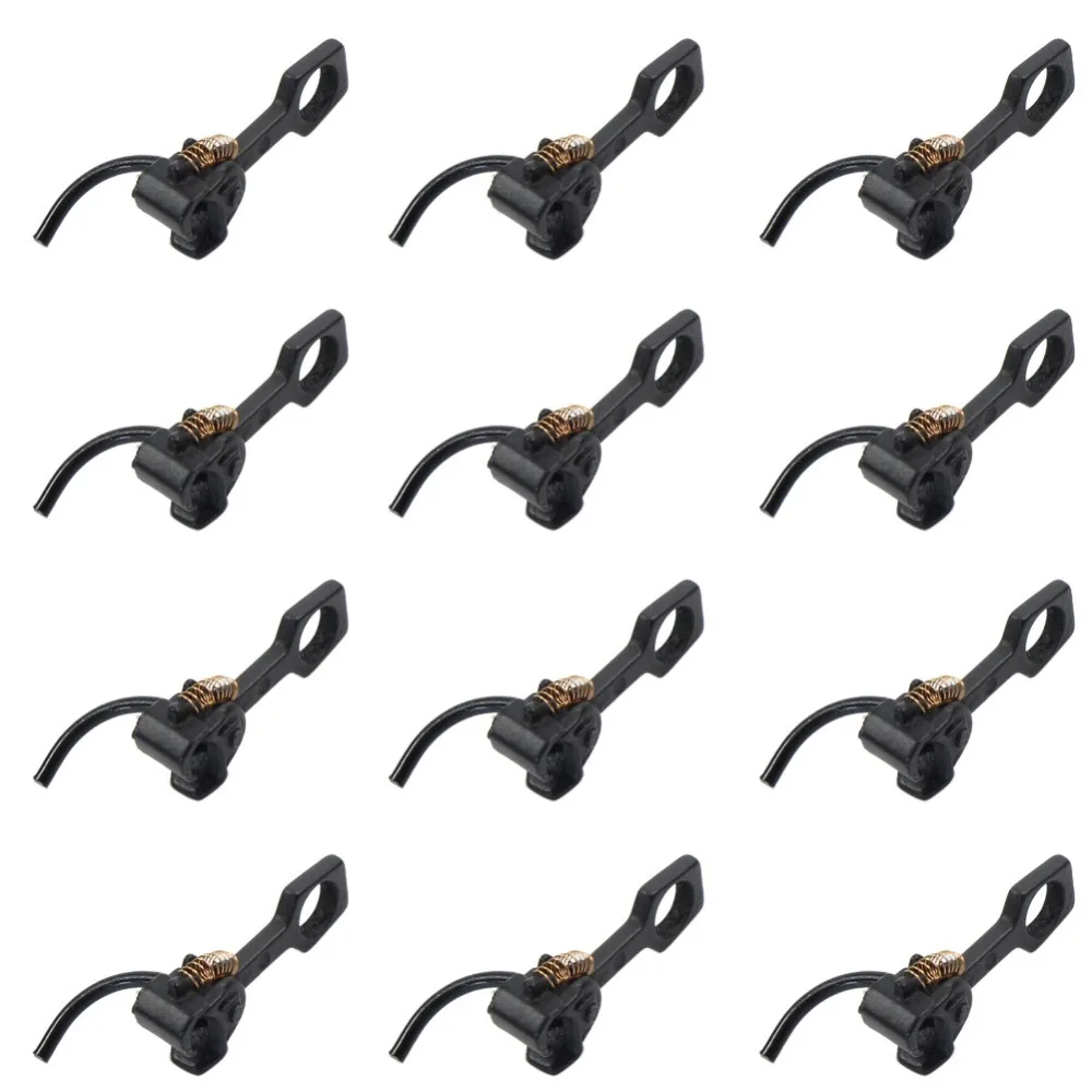 

Evemodel New 12pcs model Couplers Model Train ho scale Knuckle Spring Coupler diy hooks for American standard train HP1187