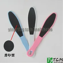 Venta al por mayor y al por menor cuidado de los pies piel dura de lima callosidades File Remover Tool pedicura 10 unids/lote