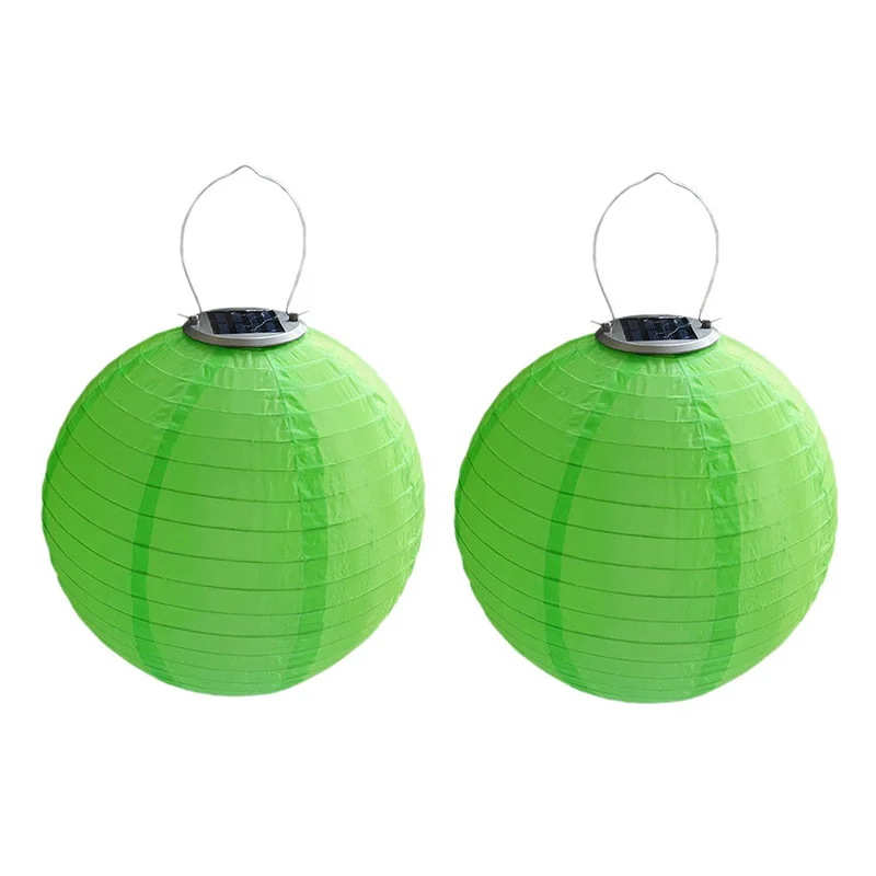 

2PCS 30cm Solar Powered 5050 SMD LED Light Bulbs Waterproof Chinese Lantern for Wedding Party Garden LB88