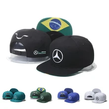 New Brand Baseball Cap Lewis Hamiltons Signature Edition font b Snapback b font Hat F1 Champion