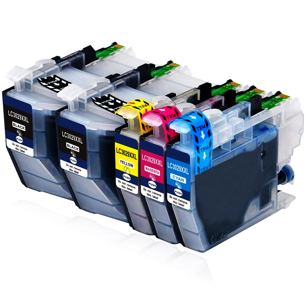 5 шт. 2b+ 1c+ 1 м+ 1y LC3029XXL LC3029 LC3029XL чернильный картридж для принтера Brother MFC-J5830DW MFC-J5830DWXL MFC-J5930DW MFC-J6535DW
