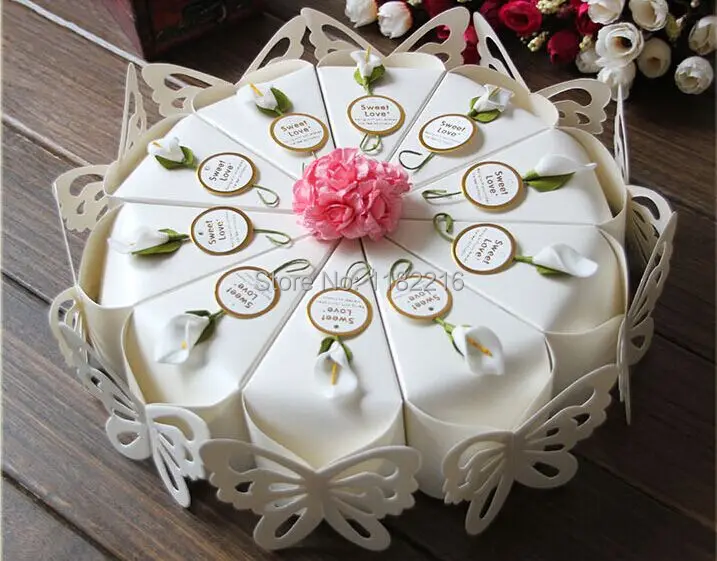 Boites A Bonbons A Gateau En Forme De Papillon Boite A Bonbons Blanche Avec Calla Lily Pour Cadeaux De Mariage Fete D Anniversaire Festival Creative 50 Pieces Aliexpress