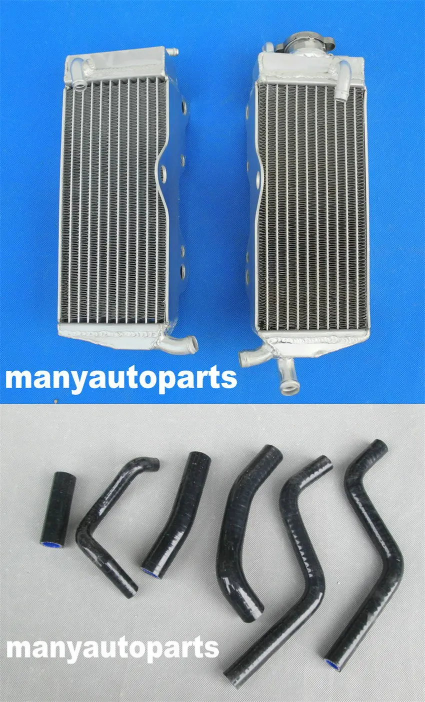 Для Honda CR250R CR250 CR 250 R 90 91 1990 1991 алюминиевый радиатор и черный шланг|cr 250|cr hondaradiator hose |