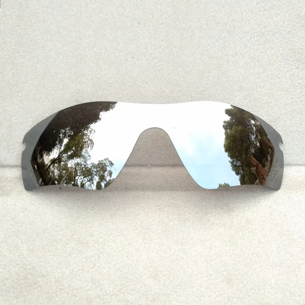 

Silver Mirrored Replacement Lenses for Radar Path Sunglasses Frame 100% UVA & UVB Anti-Reflective