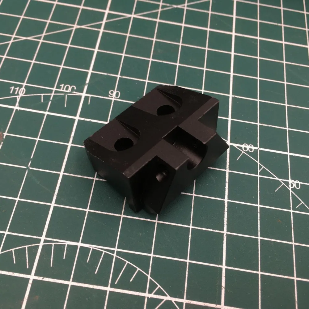 4 шт. Prusa i3 MK3 bear Y axis черный анодированный алюминиевый обновленный комплект MK3 bear y axis 8 мм гладкий держатель стержня