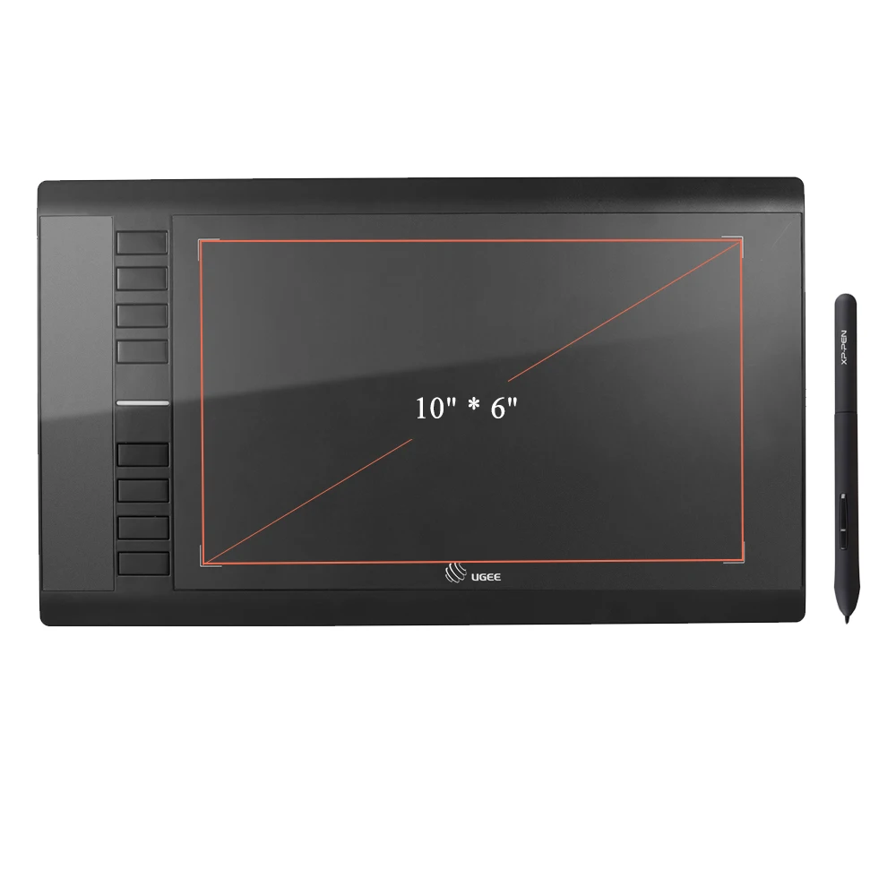  UGEE M708 mejora la tableta gráfica de 8192 niveles de dibujo Digital de la tableta tablero de dibu
