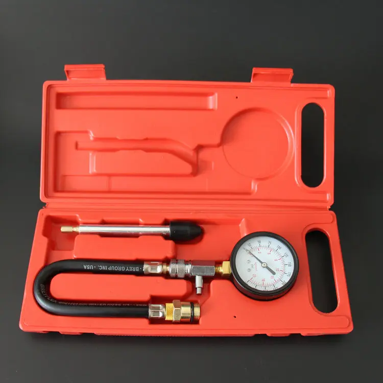 G324 Motor Auto Petrol Engine Cylinder Pressure Gauge Diagnostic Tool Compression Tester Set Rapid Type Kit Car Tools | Автомобили и