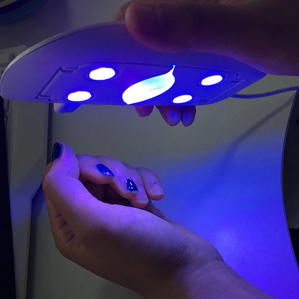 Сушилка для ногтей Sun Mini UV LED 6 Вт USB кабель 4 цвета|Сушилки ногтей| |