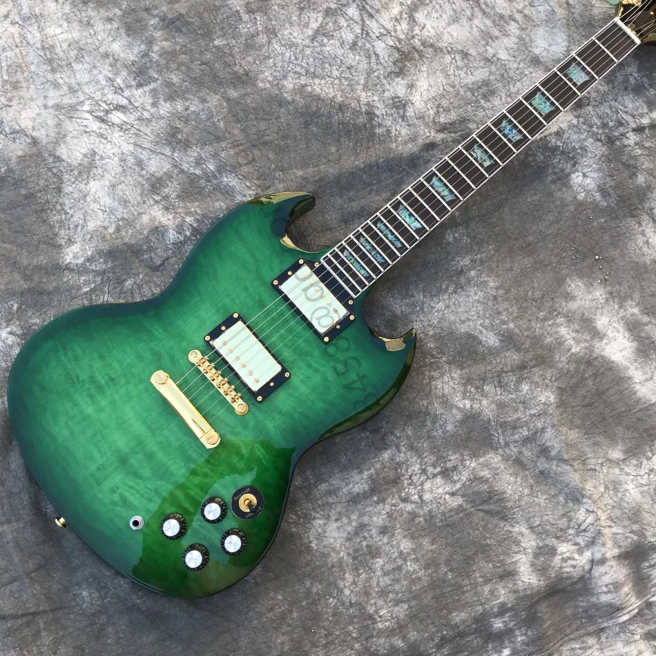 

Free shipping Factory custom good Sound Wholesale new electric guitar fingering custom made 6 strings musical NO.1 Color gift