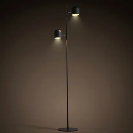 Image 2015 new modern floor lamp iron brief led standing lamp slider personality long arm nordic modern light candeeiro