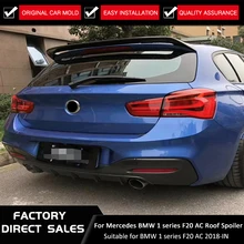 Для BMW F20 спойлер-в 1 серия 116i 120i 118i M135i F20 F21 углеродного волокна Hinten Dach/верхний спойлер AC Стиль F20 спойлер