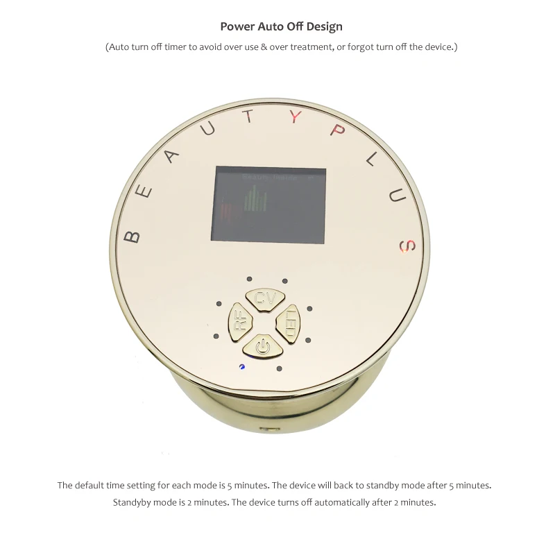 Cavitation ultrasonic body care gold 9