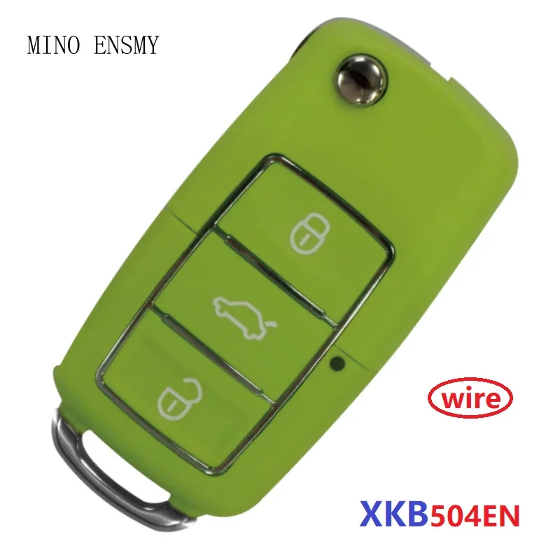 

XKB504EN VVDI Wire general remote key English version green For VVDI2 Key Programmer And VVDI Pro 10pcs/lot free shipping