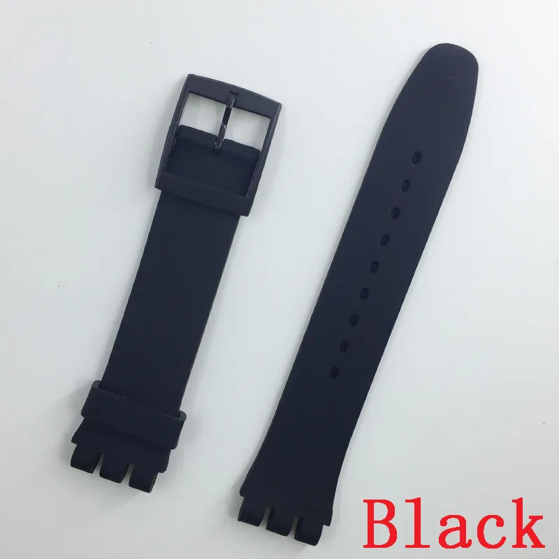 Сменный ремешок для часов MR NENG образец ремешка 16 17 19 20 мм черный синий розовый