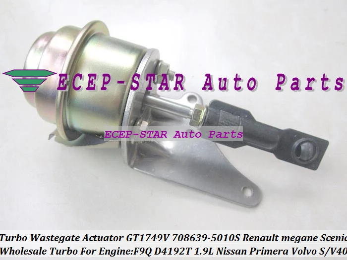 Turbo Wastegate Actuator Valve GT1749V 708639 708639-0005 708639-5010S For Nissan Primera Renault Megane Scenic Volvo V40 F9Q D4192T3 1.9L Turbocharger (6)