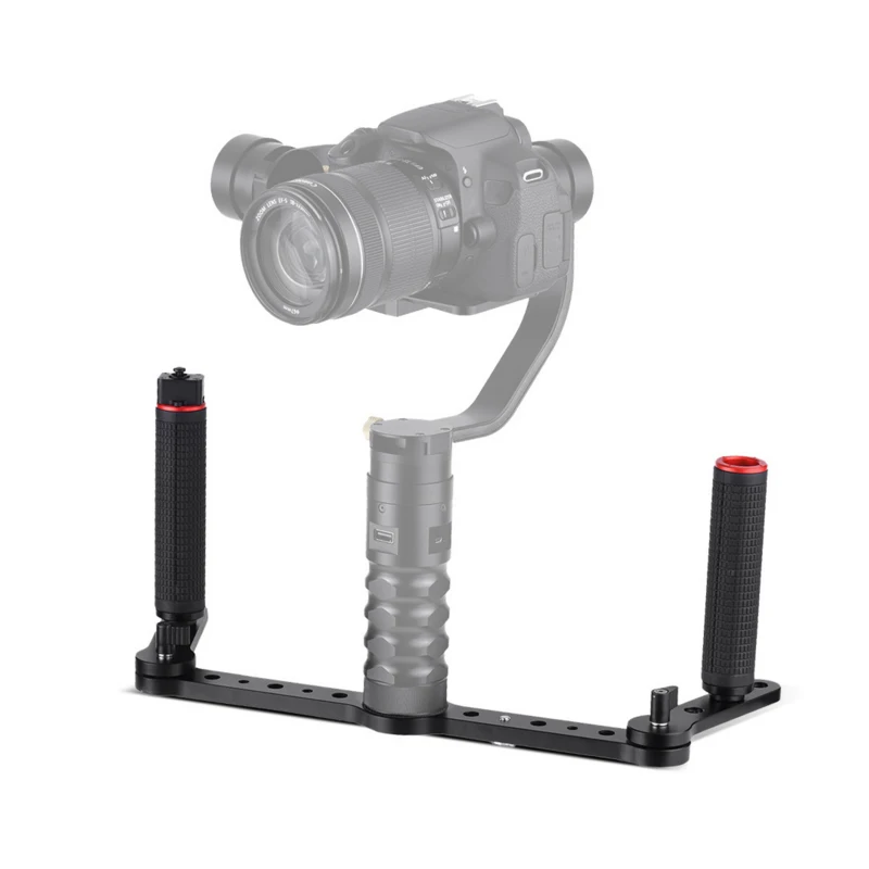 

Gyroscope PTZ Dual Grip Gimbal Handle with Joystick Control for AFI VS-3SD 3-Axis Gimbal Stabilizer Double Handle Bracket