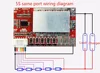 5S 50A BMS Board/ 55A 3.7V Lithium battery protection board/3.2V iron phosphate/LiFePO4 battery BMS board with Balance ► Photo 2/5