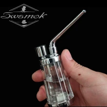 Nueva y Popular botella de agua SWSMOK, mini cachimba portátil, Shisha pipas para fumar tabaco, regalo de salud, filtro de tubo de Metal