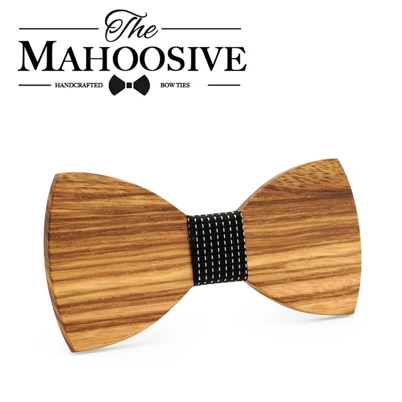 Mahoosive бабочка для мужчин галстук бабочка 2017 весело личность деревянный Галстуки Галстук бабочка большой подарок оптовая продажа