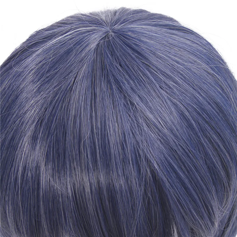 L-email парик игры SINoALICE Алиса Косплей парики Короткие Смешанные синий цвет Хэллоуин косплей парик термостойкие синтетические волосы