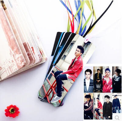 Kpop New Exo Bigbang Super Junior Shinee I M Your Boy Got7 Kris Good Quality Bookmark 2 Bags Lot 8 Pcs Bag Bag Strawberry Bag Crossbookmarks Logo Aliexpress