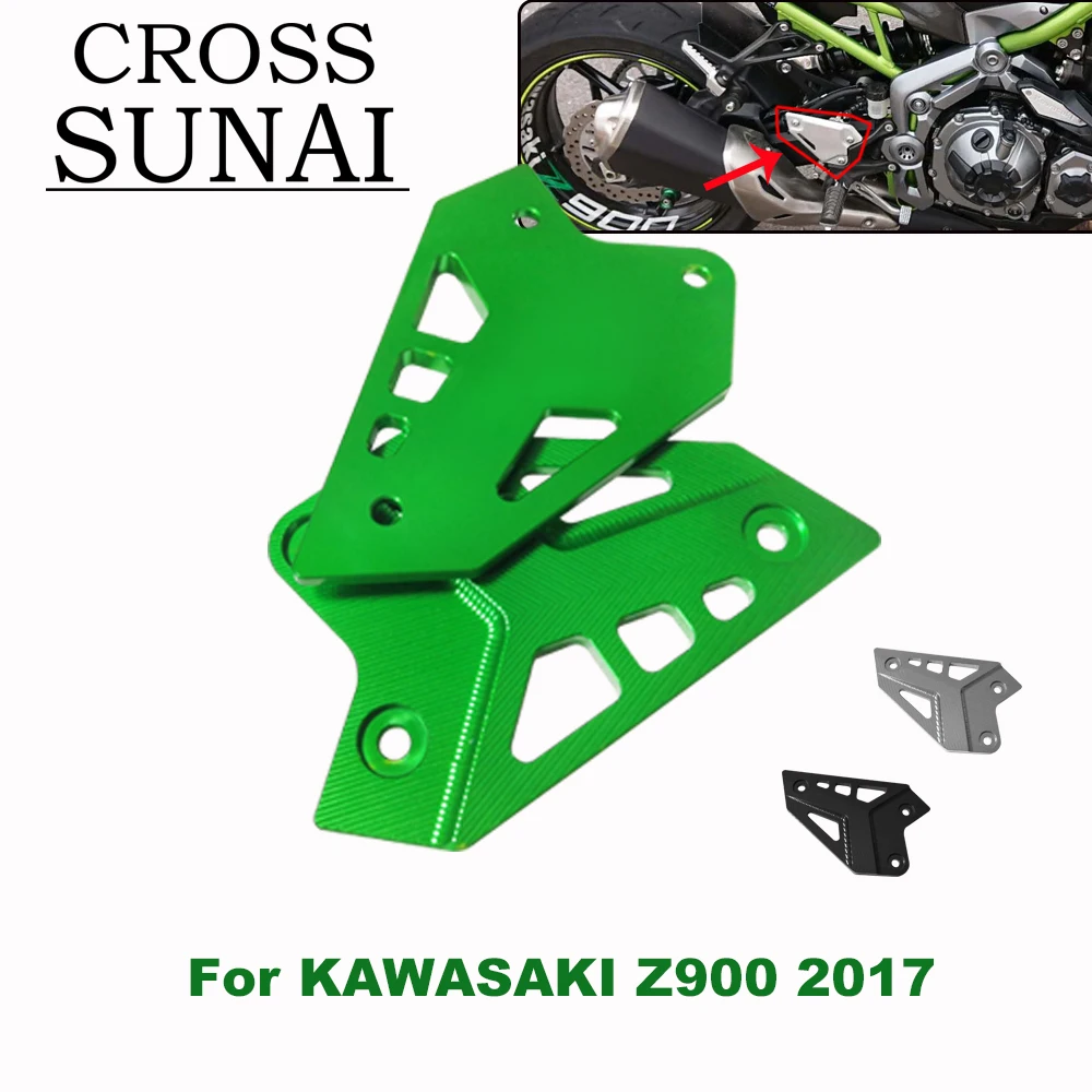 Мотоциклетная защитная накладка на педаль для ног пятку KWASAKI Z900 Z 900 2017 |