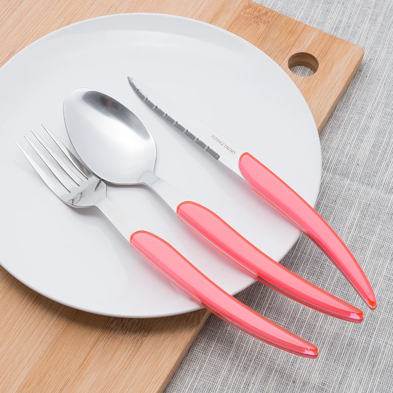 rainbow dinnerware set  (10)