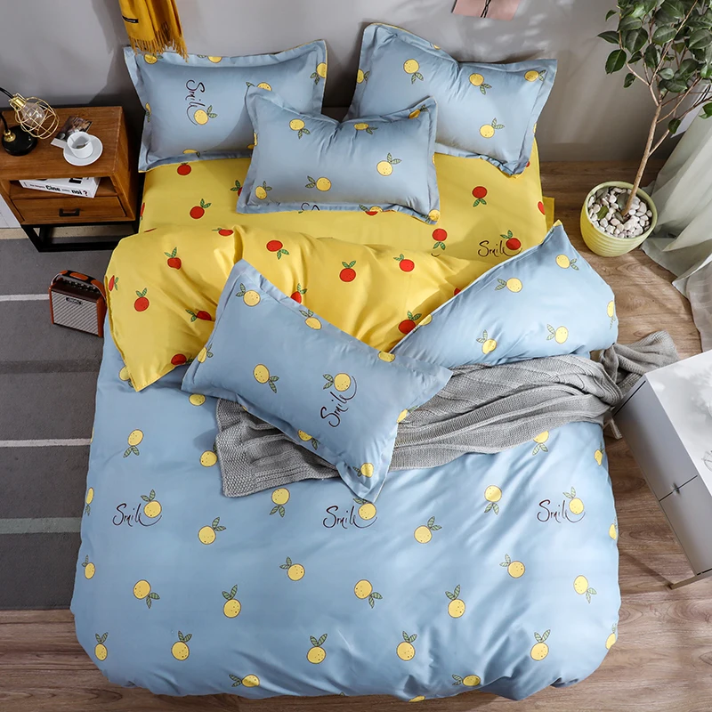 

Double Bed Winter Thickening Duvet Cover+Bed Sheet+Pillowcase Home Textile Room Decoration Bedding Set 2/3/4pcs No Quilt