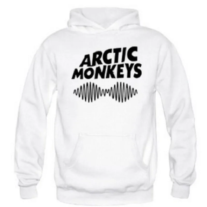 Осень-зима ARCTIC MONKEYS печатных флисовые толстовки для мужчин спортивный костюм с длинными рукавами; пуловеры для мужчин в стиле «хип-хоп» Свитера для скейтборда; Новинка