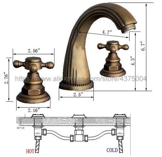 3 حفرة العتيقة النحاس الطابق الخيالة الحمام خلاط الحنفية حمام حوض بالوعة الغرور صنبور مياه الحنفية حمام الحنفيات Nnf009 3 حفرة العتيقة النحاس الطابق الخيالة الحمام خلاط الحنفية حمام حوض بالوعة الغرور صنبور مياه الحنفية حمام الحنفيات Nnf009