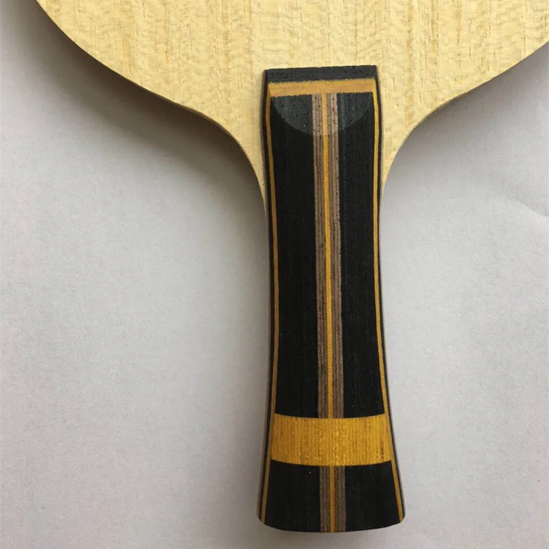 يموريا ZL الكربون تنس طاولة شفرة 5 الخشب الرقائقي الهجومية تنس طاولة مضرب مقبض طويل الأفقي قبضة بينغ بونغ الخفافيش فقط