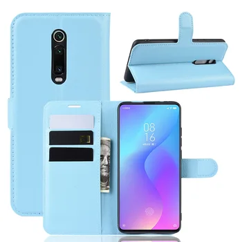 

10pcs/lot Litchi Grain wallet leather case with card holder For Xiaomi Mi 9T Mi 9T Pro CC9 CC9SE Redmi K20 K20Pro 7A