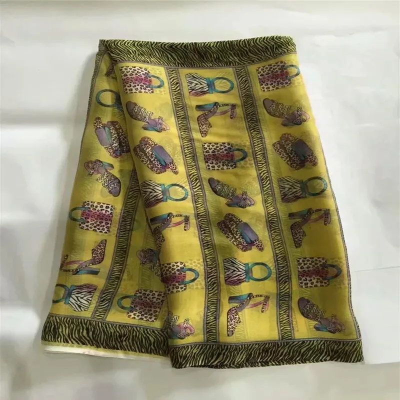 

Hot selling satin silk fabric 5 yards/lot colorfast Nigrian design African wax pattern satin silk fabric for clothing LXE032706
