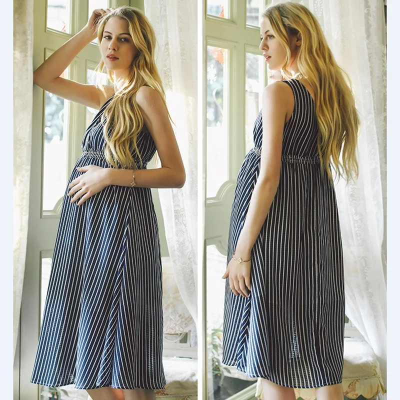 Buy Long Maternity Dress Pregnant Women Pregnancy