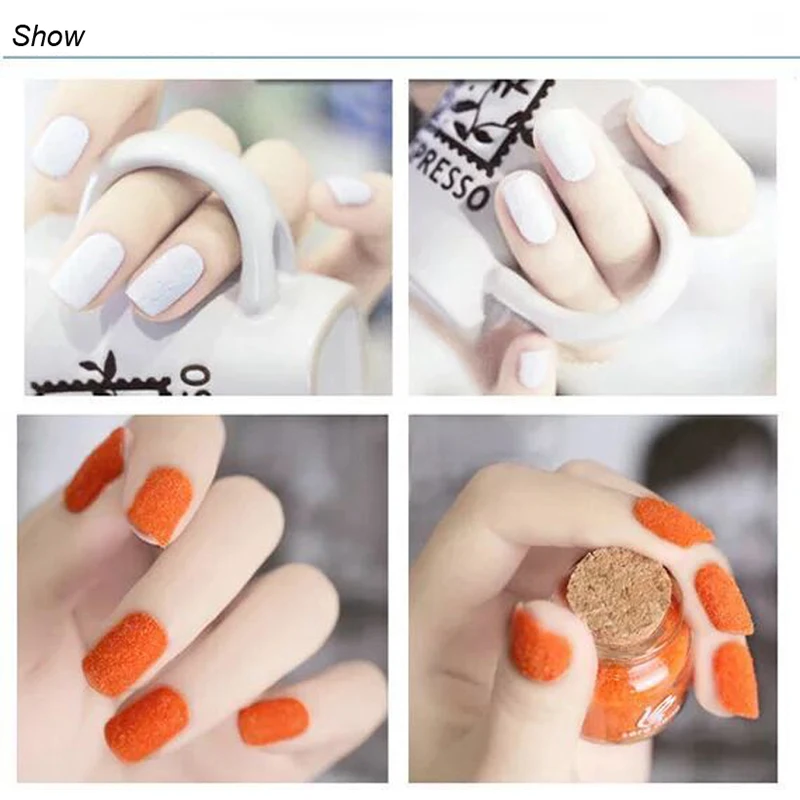 3D Candy Manicure Velvet Powder White Nail Decoration Fuzzy Flocking Nylon Powder For Nail Glitter Art Tips 20g/bag 2424