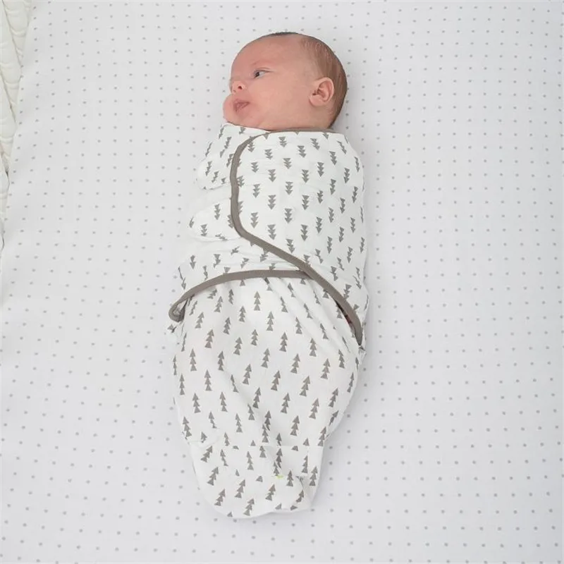 Детский Пеленальный спальный мешок в полоску, спальный мешок для маленьких мальчиков и девочек, хлопковые пеленальные одеяла для новорожденных, 53*66 см, детские подарки для душа - Цвет: 82