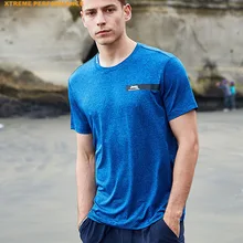 Jeep подлинные впитывающие пот быстросохнущие футболки, короткие рукава, быстросохнущие мужские быстросохнущие шелковые фитнес свет