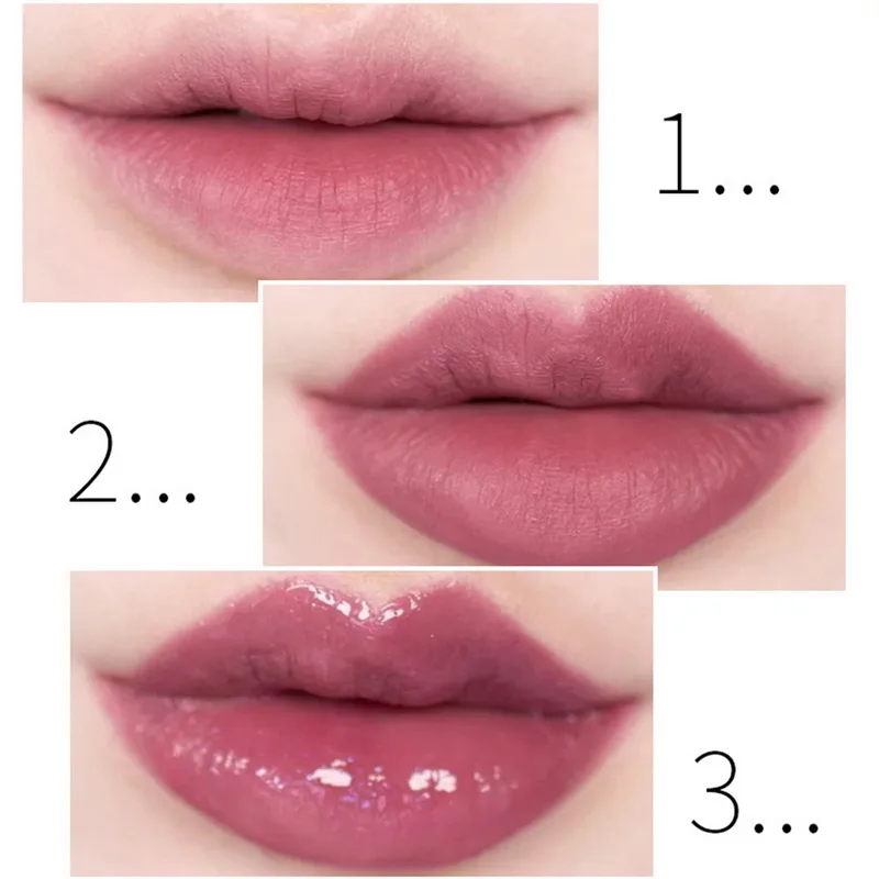 Lip gloss,lip makeup Clear Lip Gloss Moisturizer Winter Protect Lips Makeup Transparent Lip Tube Lipgloss Liquid Lipstick Kit