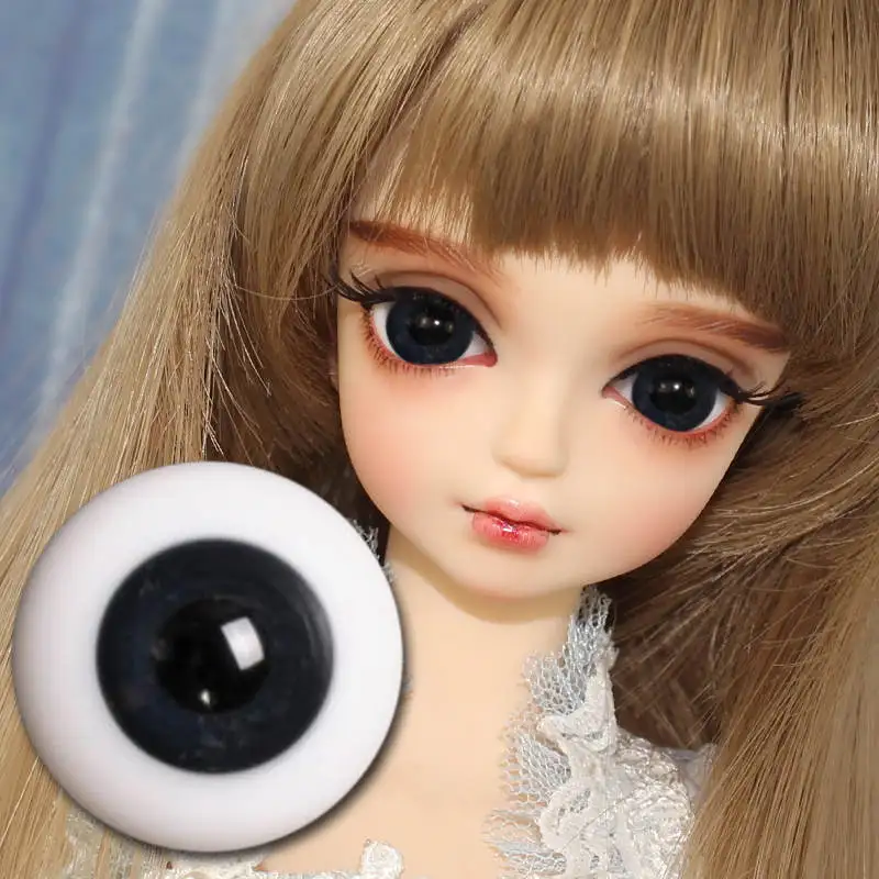 Fortune Days 1/4 BJD кукла 12 мм девять цветов глаза reborn девушки глаза высокое качество Blyth куклы игрушки - Цвет: heise