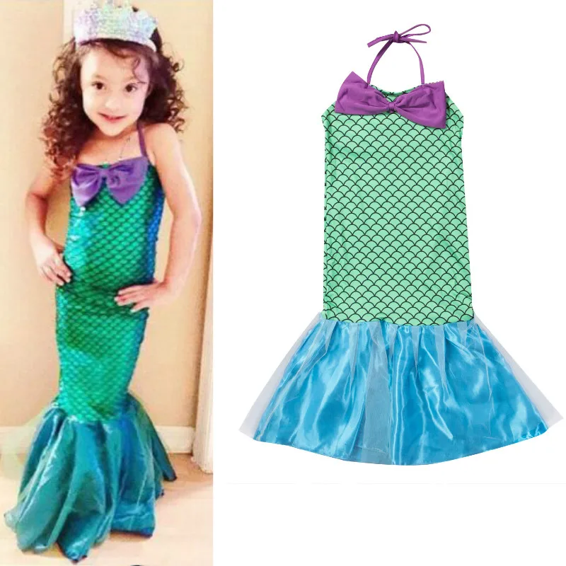 Toddler Girl Mermaid Sequins Dress - UK