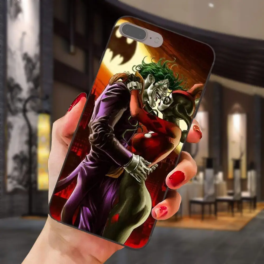 Тонкий чехол для телефона Harley Quinn Joker Skin Galaxy C5 C7 J1 J2 J3 J330 J5 J6 J7 J730 2017 Ace Core Duo Max Mini Plus