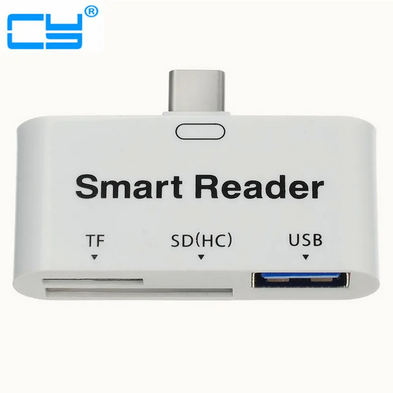 USB 3 1 Type C USB C to USB 3 0 Female OTG Adapter TF SD