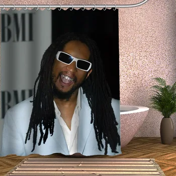 

Lil Jon Shower Curtain Eco-friendly Modern Fabric polyester Custom Bath Curtains Home Decor Curtains