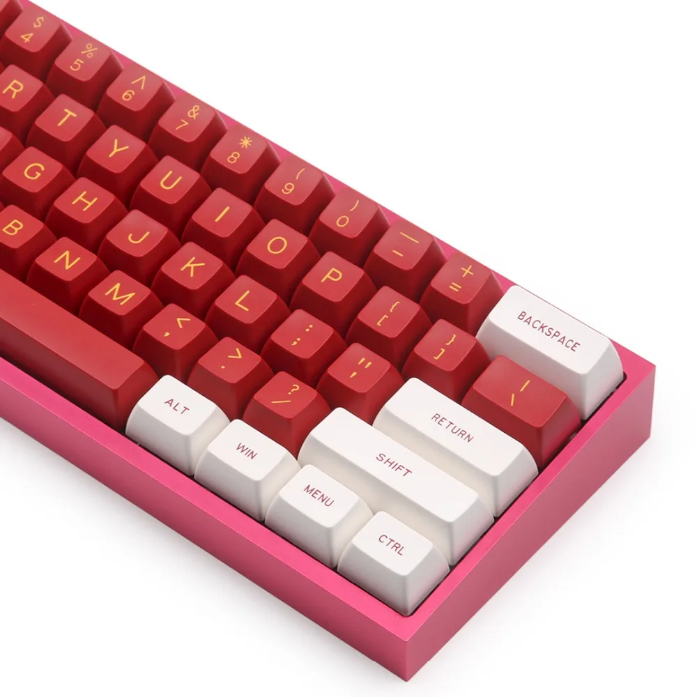 Полностью собранная клавиатура TOFU 60% с переключателями DZ60 PCB kailh box вишневыми